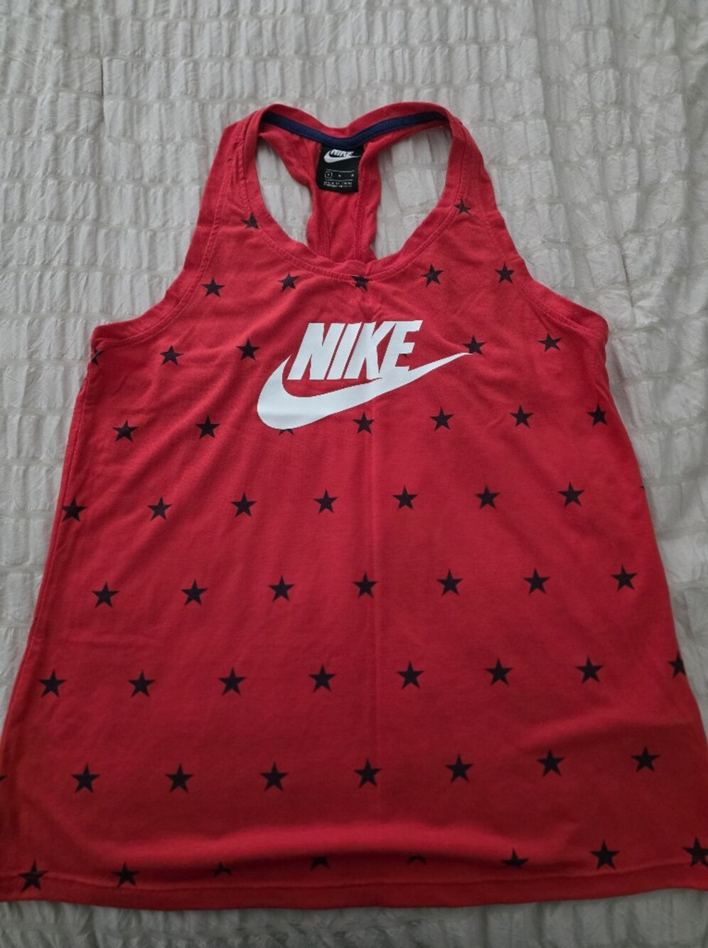 Nike Red Star Print Tank Top